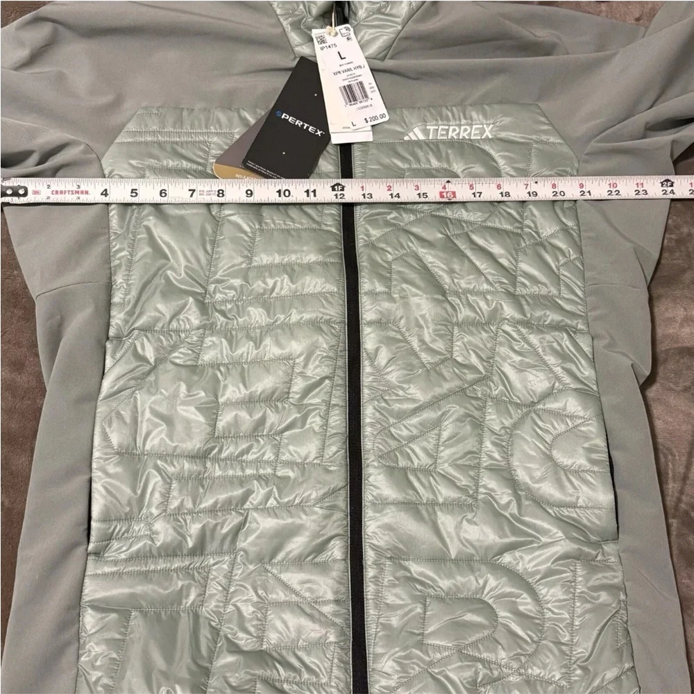 ADIDAS Terrex Jacket Men’s Large Green  Prima Hiking Senderismo‎  $200